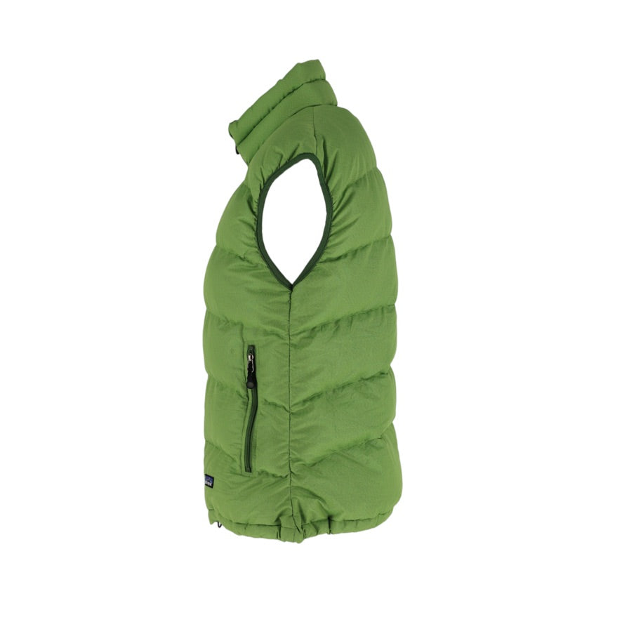 Patagonia Down Gilet Women’s Medium Green Insulated Puffer Vest
