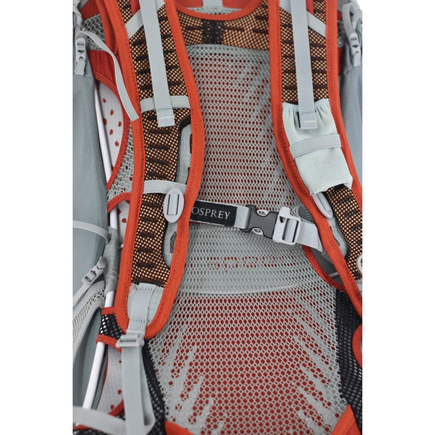 Osprey Exos 58 Rucksack Men’s Large Grey Red AirSpeed Framed Backpack 58L