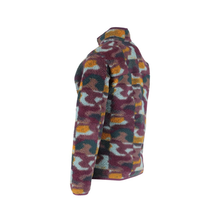 Columbia Sherpa Fleece Men’s Large Multicolour Camo Full Zip Jacket