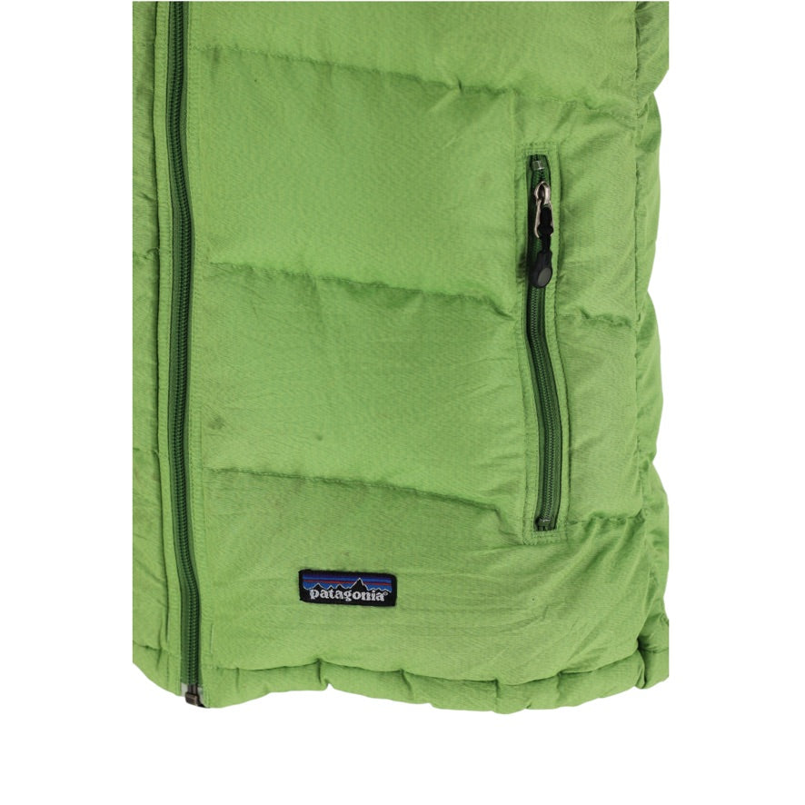 Patagonia Down Gilet Women’s Medium Green Insulated Puffer Vest