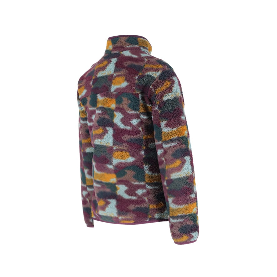 Columbia Sherpa Fleece Men’s Large Multicolour Camo Full Zip Jacket
