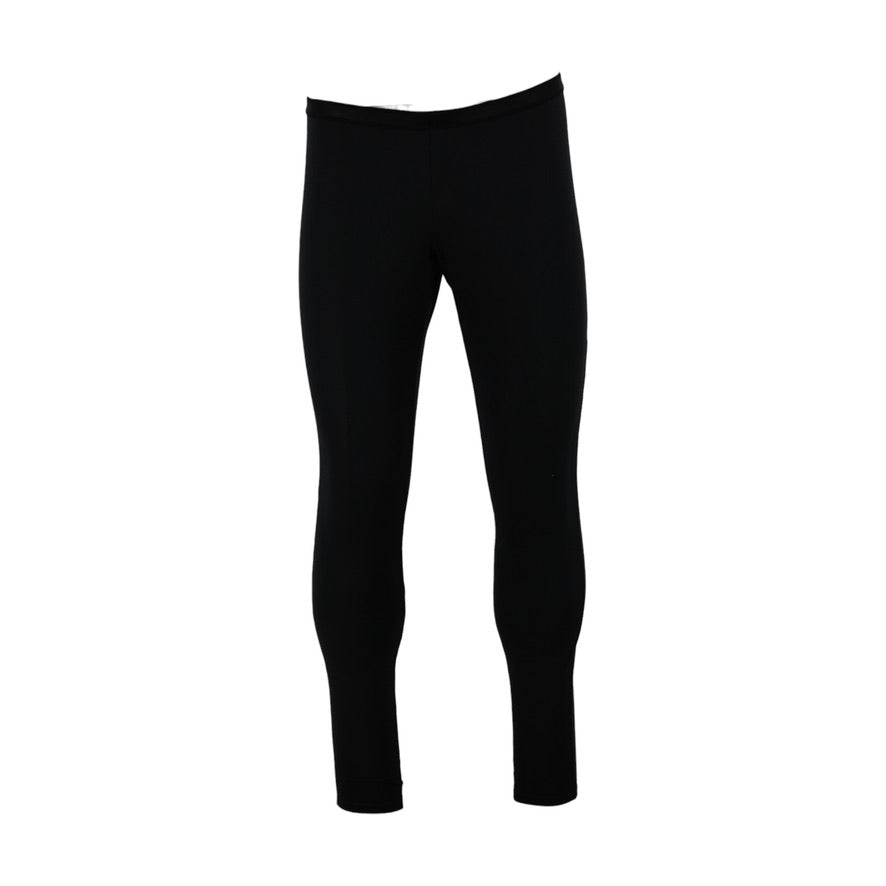 Black leggings on a white background