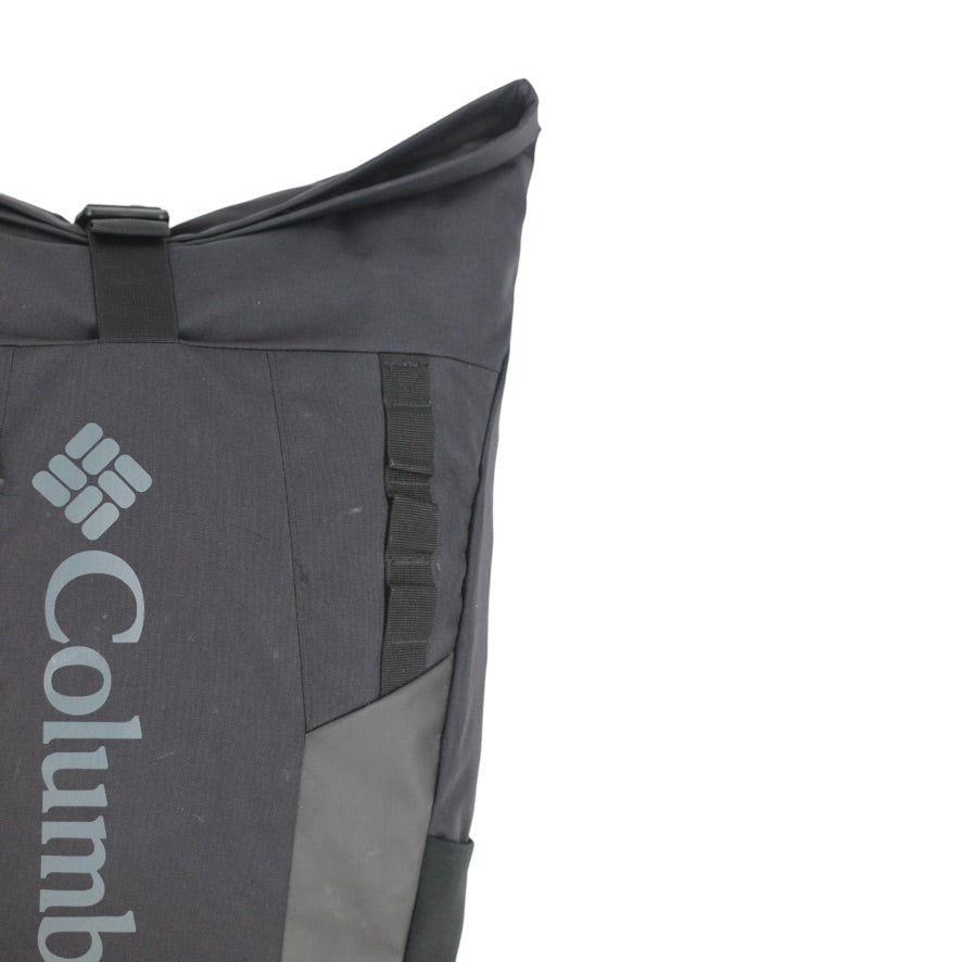 Columbia Roll Top Backpack Unisex One Size Black Outdoor Travel Hiking Bag