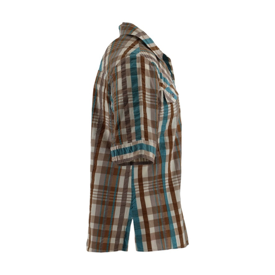 Women’s Check Short Sleeve Shirt