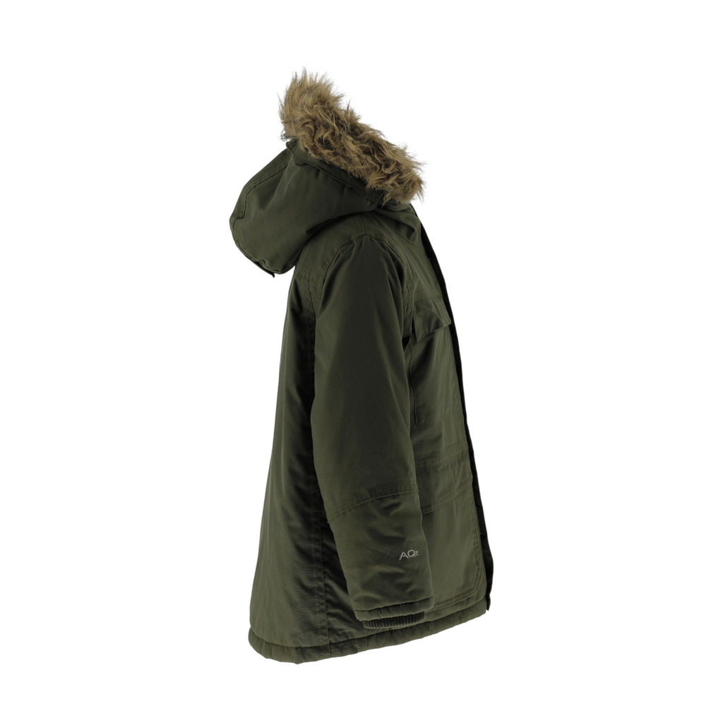 Kids’ AQ2 Fur Hooded Parka Coat