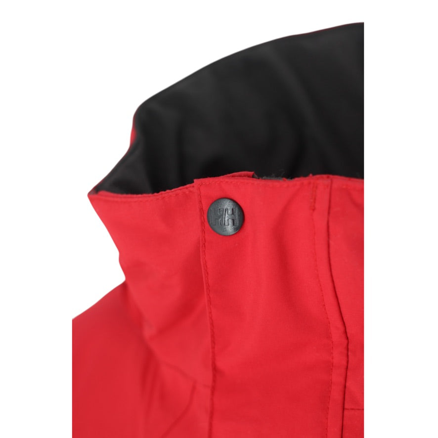 Helly Hansen Helly Tech Jacket Men’s Large Red Waterproof Windproof Shell Coat