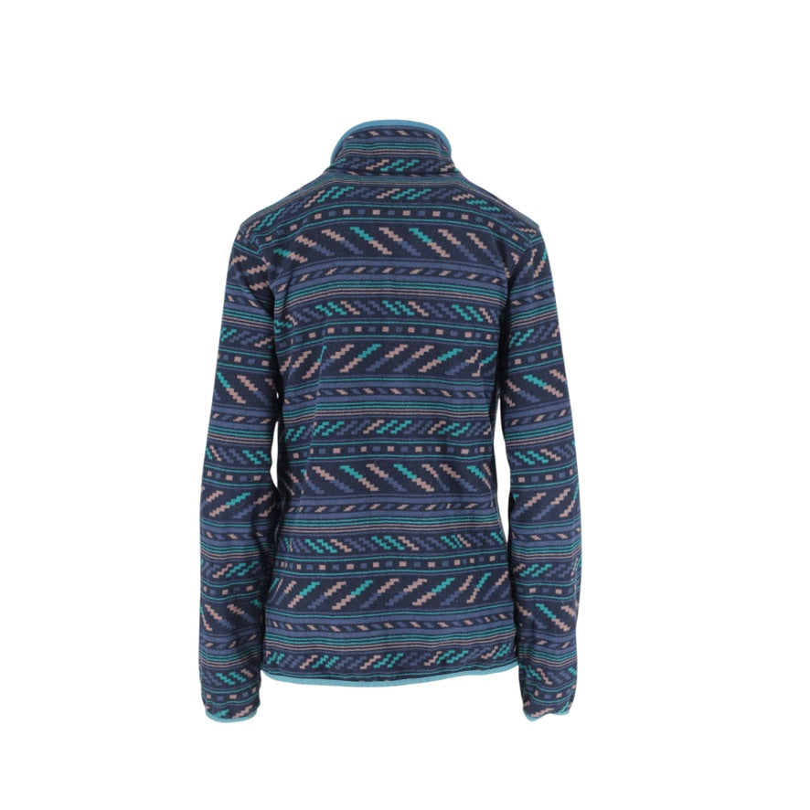 Patagonia Micro D Snap-T Fleece Women’s XL Patterned Pullover STY26020