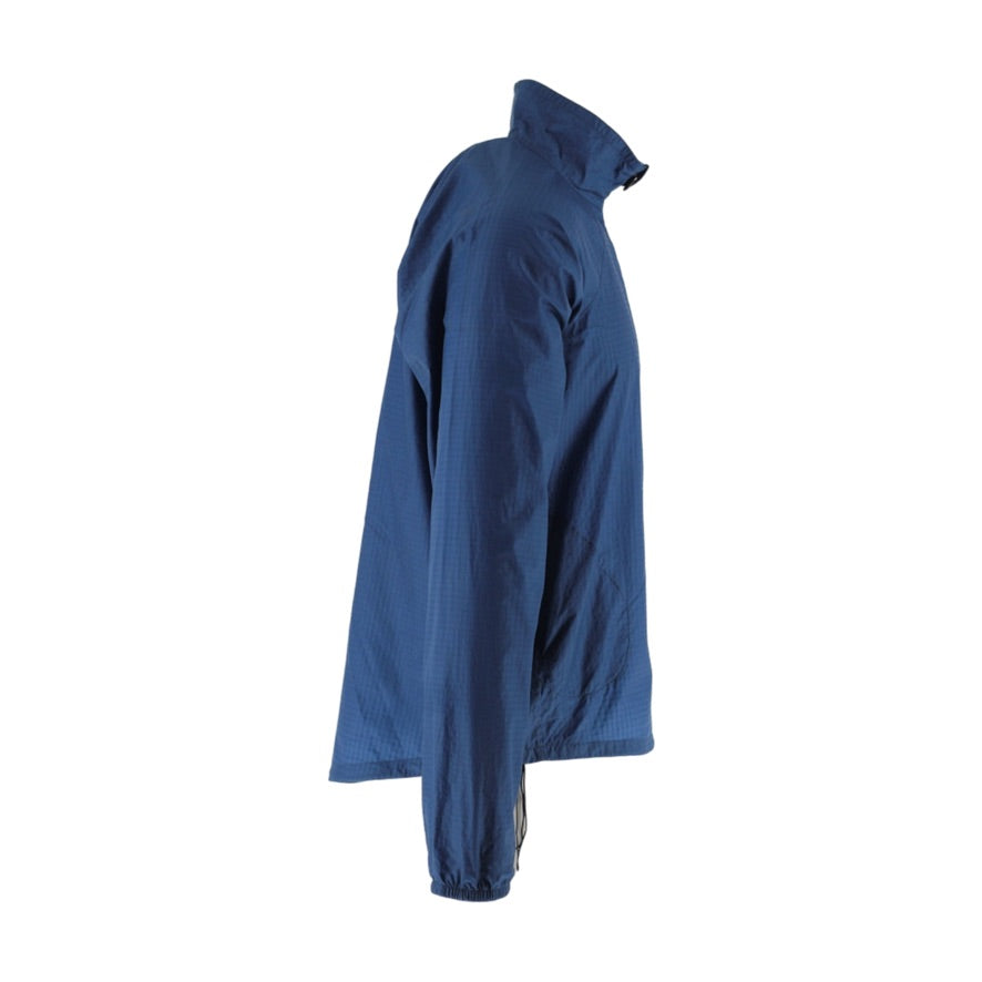 Patagonia 1/4 Zip Windbreaker Jacket Men's S Blue Lightweight Nylon