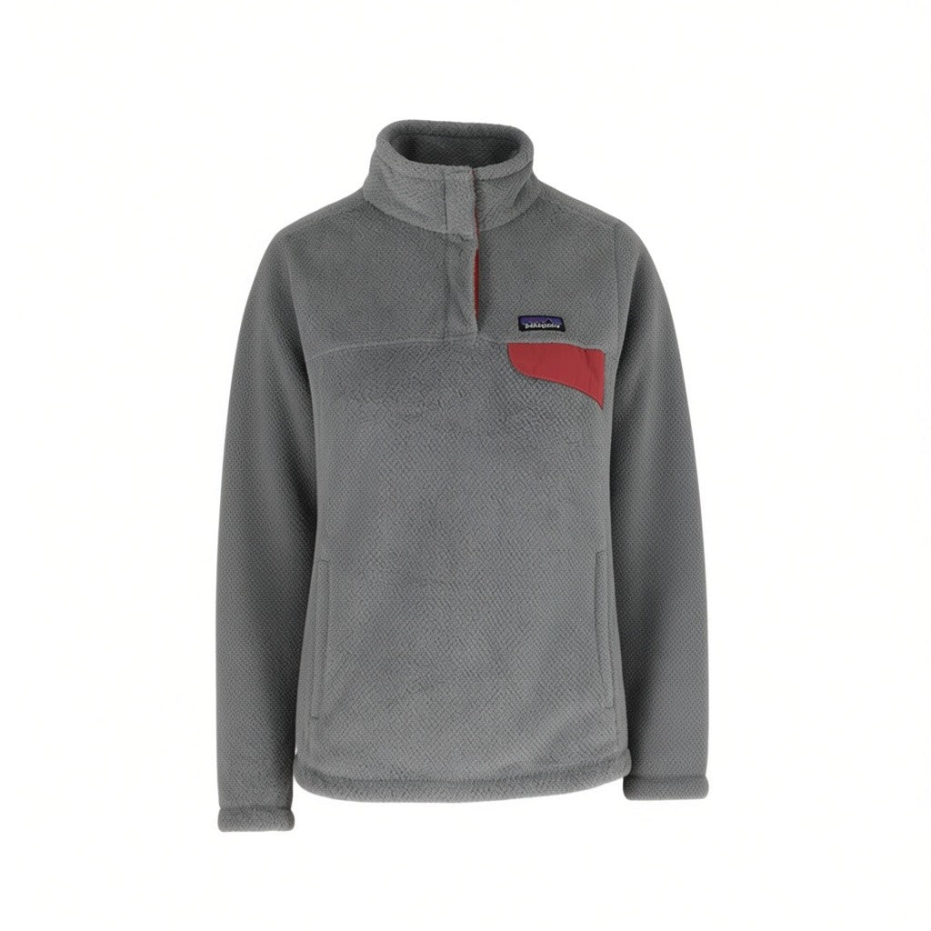 Patagonia Re-Tool Snap-T Fleece Women’s Medium Grey Polartec Pullover FA19