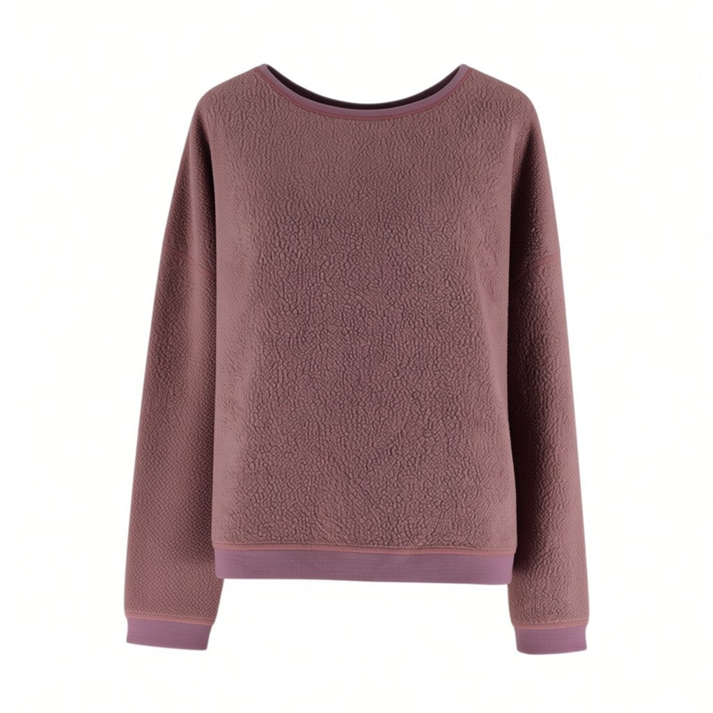 Women’s Crew Neck Pile Jumper