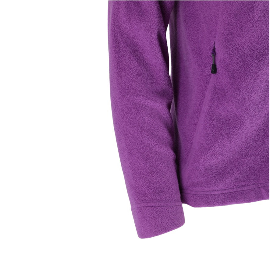 Montbell Chameece Fleece Women’s Medium Purple Full Zip Jacket