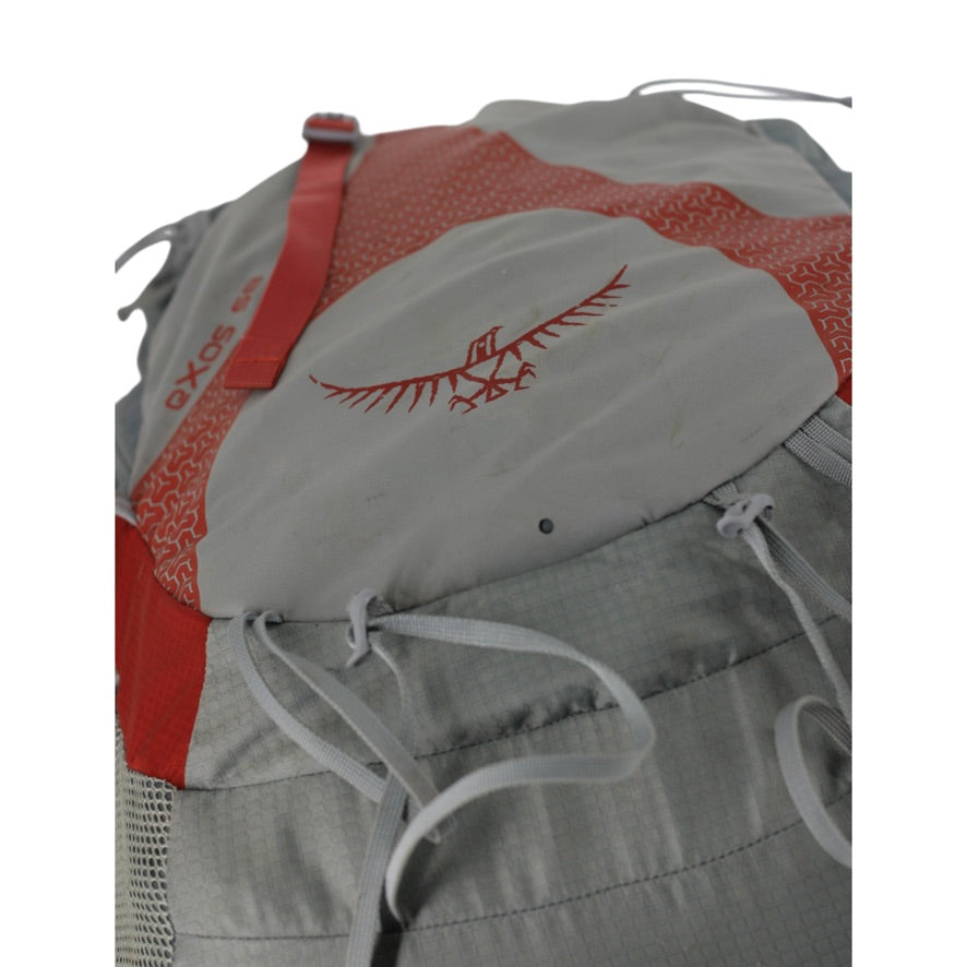 Osprey Talon 33 Backpack Unisex M/L Red Grey AirScape Hiking Rucksack 33L