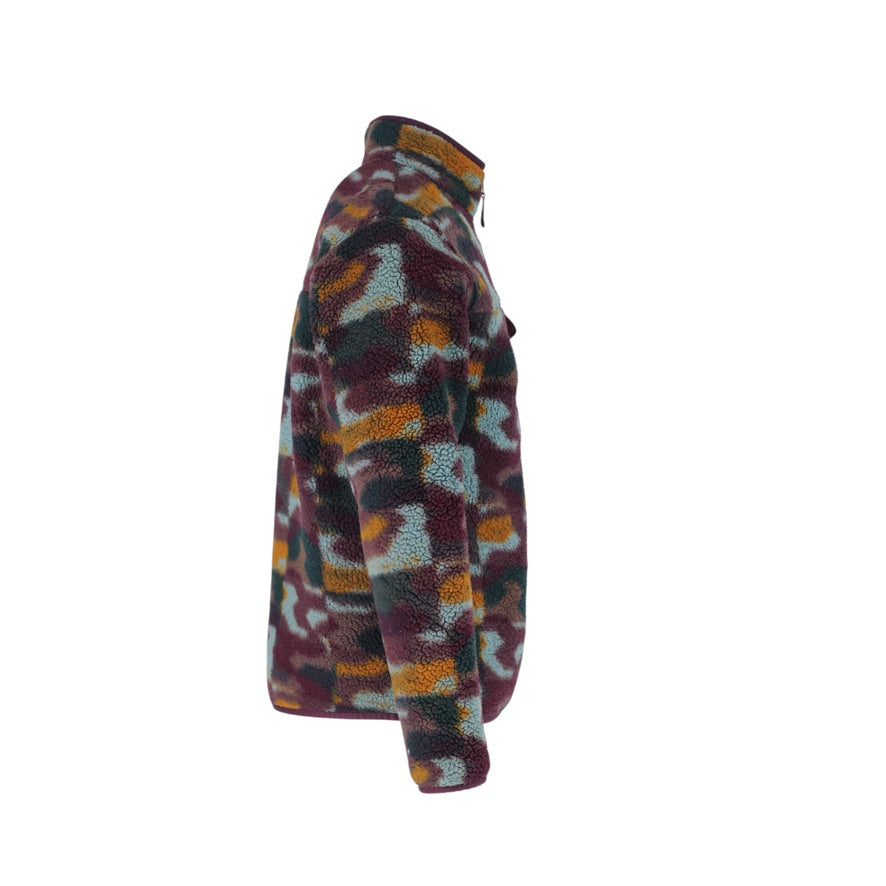 Columbia Sherpa Fleece Men’s Large Multicolour Camo Full Zip Jacket