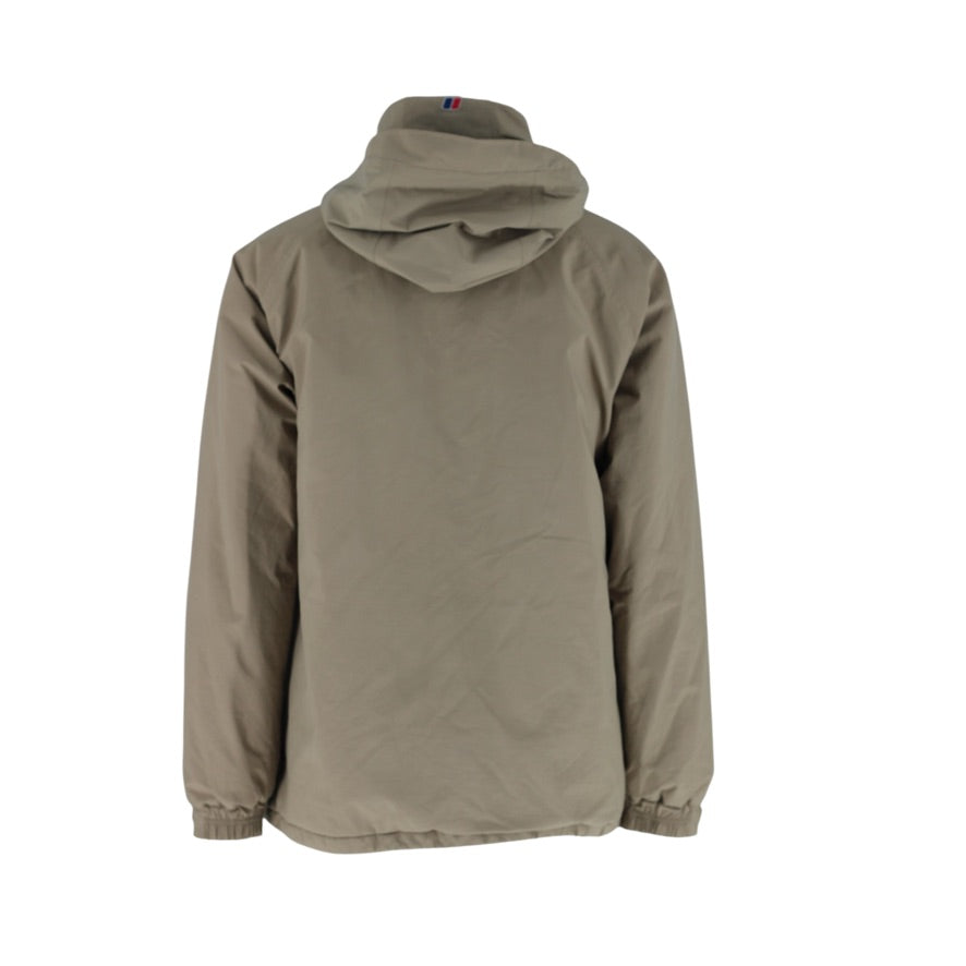 Berghaus GORE-TEX Coat Men’s XL Beige Insulated Waterproof Hooded Jacket