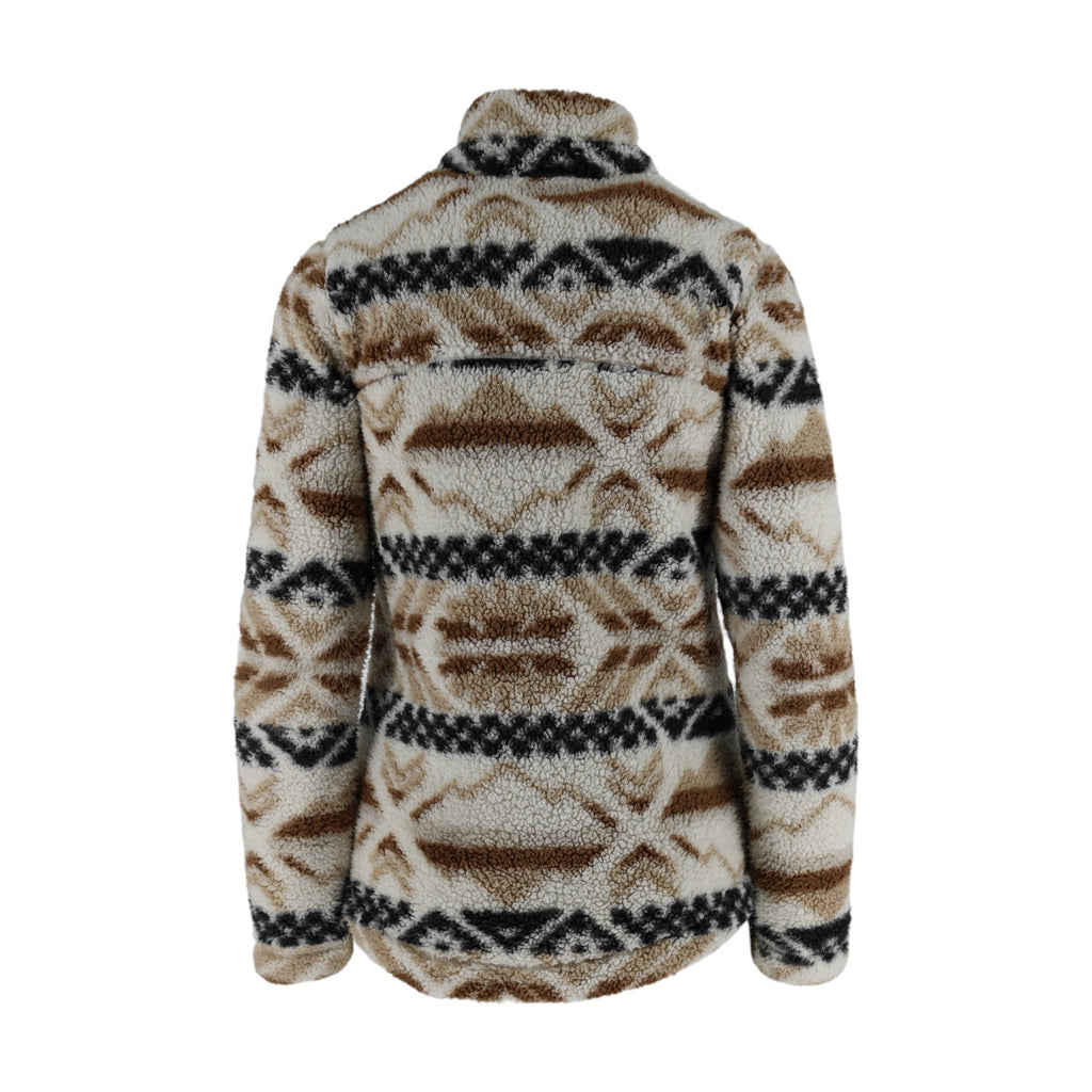 Women’s Aztec Print Fleece Jacket