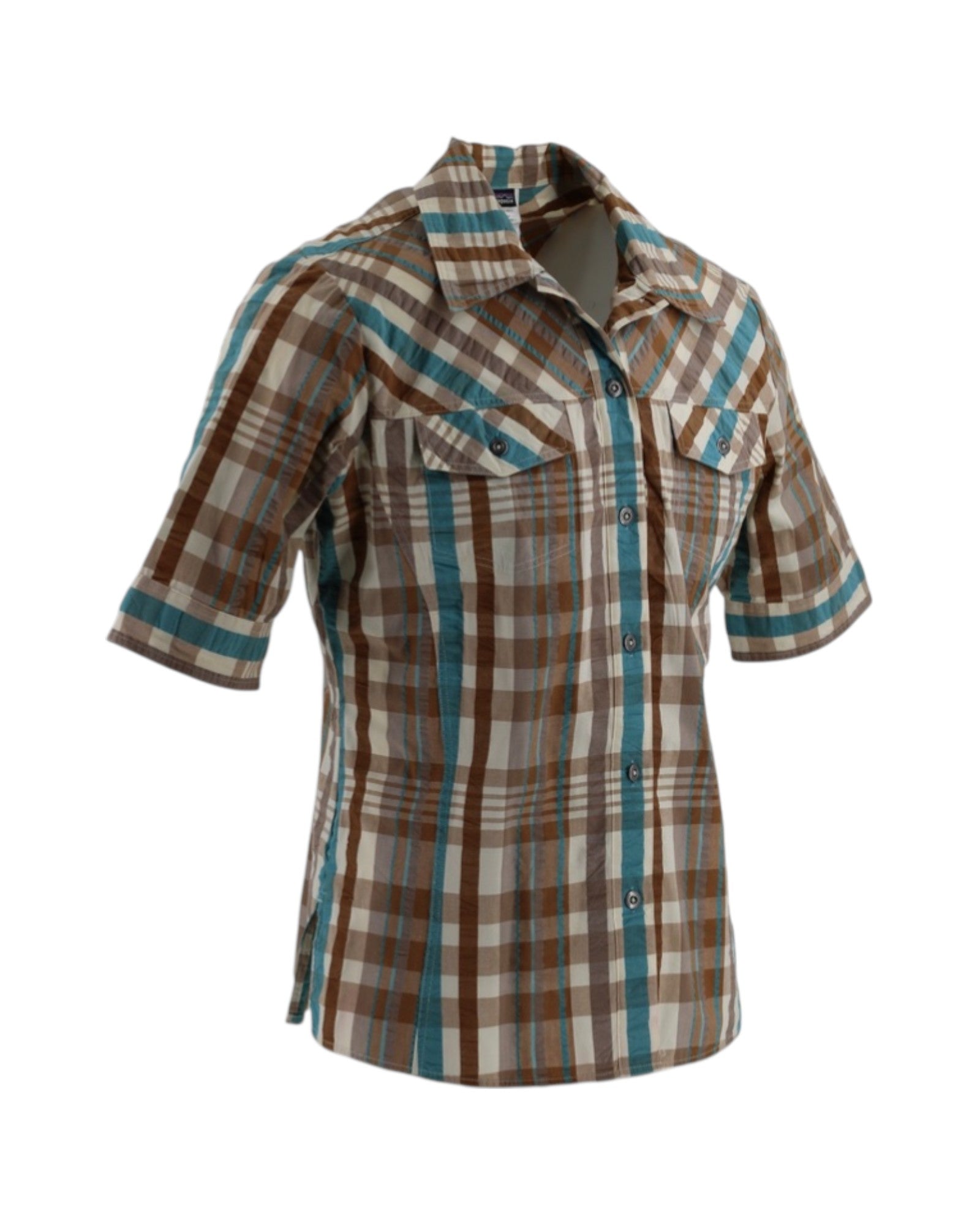 Women’s Check Short Sleeve Shirt