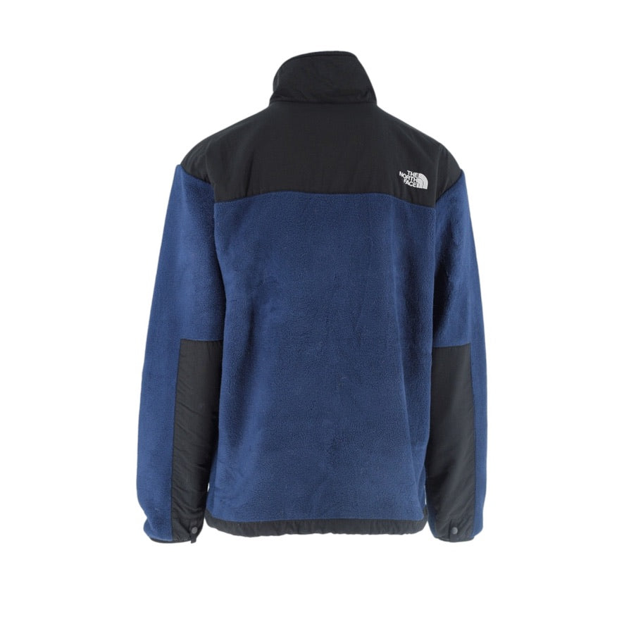 The North Face Denali Polartec Recycled Fleece Jacket Men's L Navy Blue Full Zip