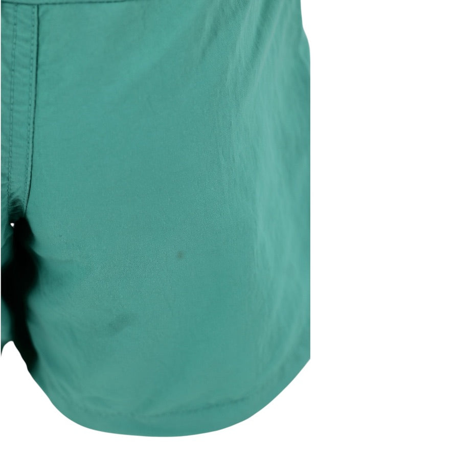 Patagonia Baggies Shorts Kids Small 7-8 Green Recycled Nylon Outdoor Shorts