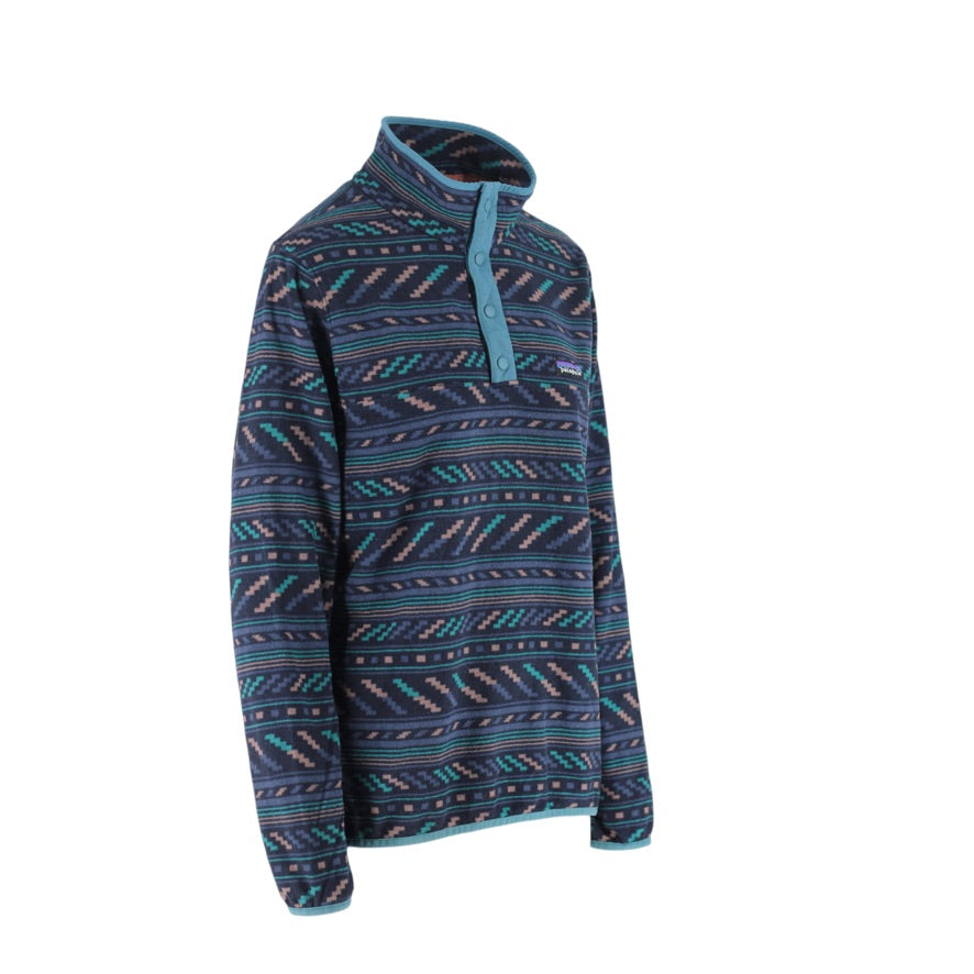Patagonia Micro D Snap-T Fleece Women’s XL Patterned Pullover STY26020