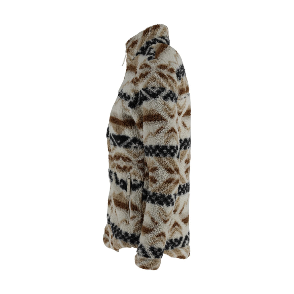 Women’s Aztec Print Fleece Jacket