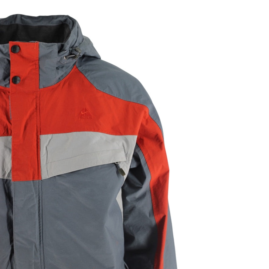 Nike ACG Fit Storm Interchange Waterproof Jacket Men's XL Black Outdoor Coat