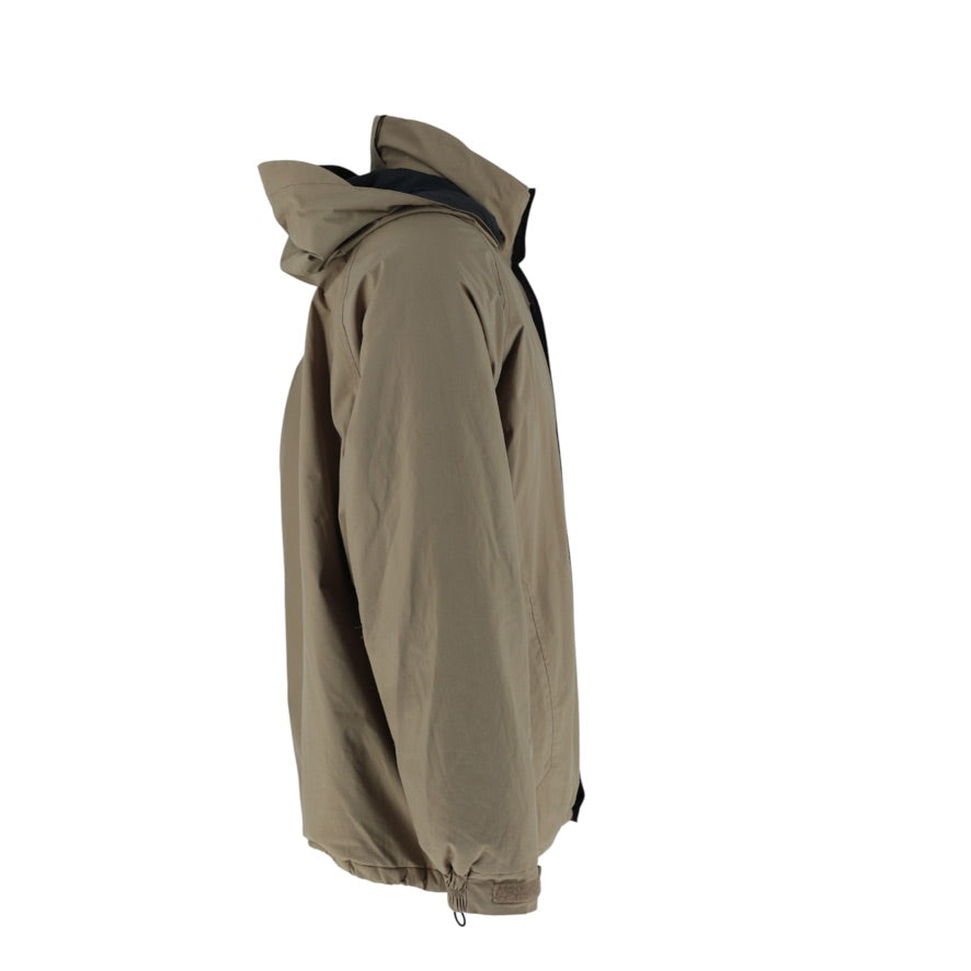 Berghaus GORE-TEX Coat Men’s XL Beige Insulated Waterproof Hooded Jacket