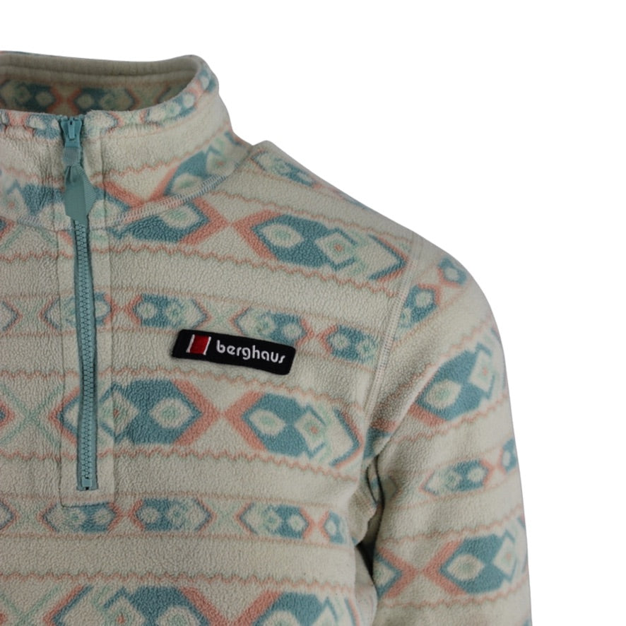 Women’s Aztec Cropped 1/4 Zip Jumper