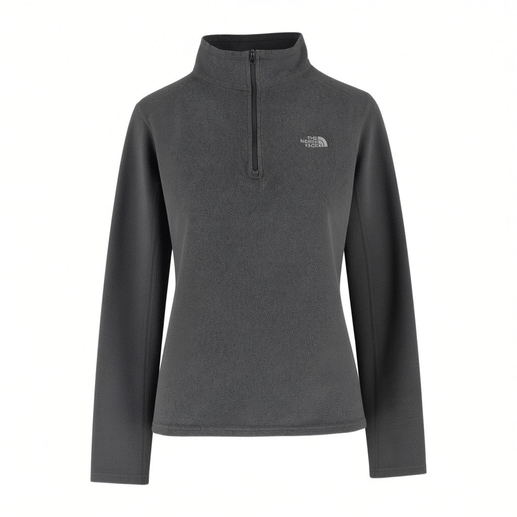 Women’s The North Face Long Sleeve ¼ Zip Pullover Sweatshirt Jumper