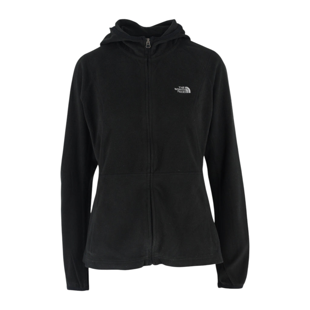 The North Face Polartec Fleece Women’s Large Black Full Zip Hooded Jacket