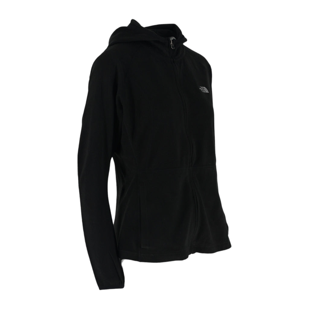The North Face Polartec Fleece Women’s Large Black Full Zip Hooded Jacket