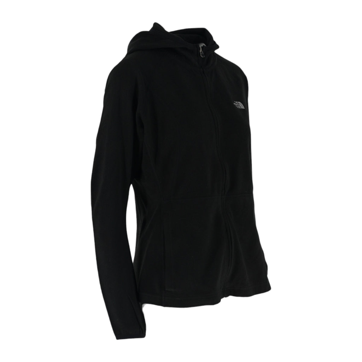 The North Face Polartec Fleece Women’s Large Black Full Zip Hooded Jacket