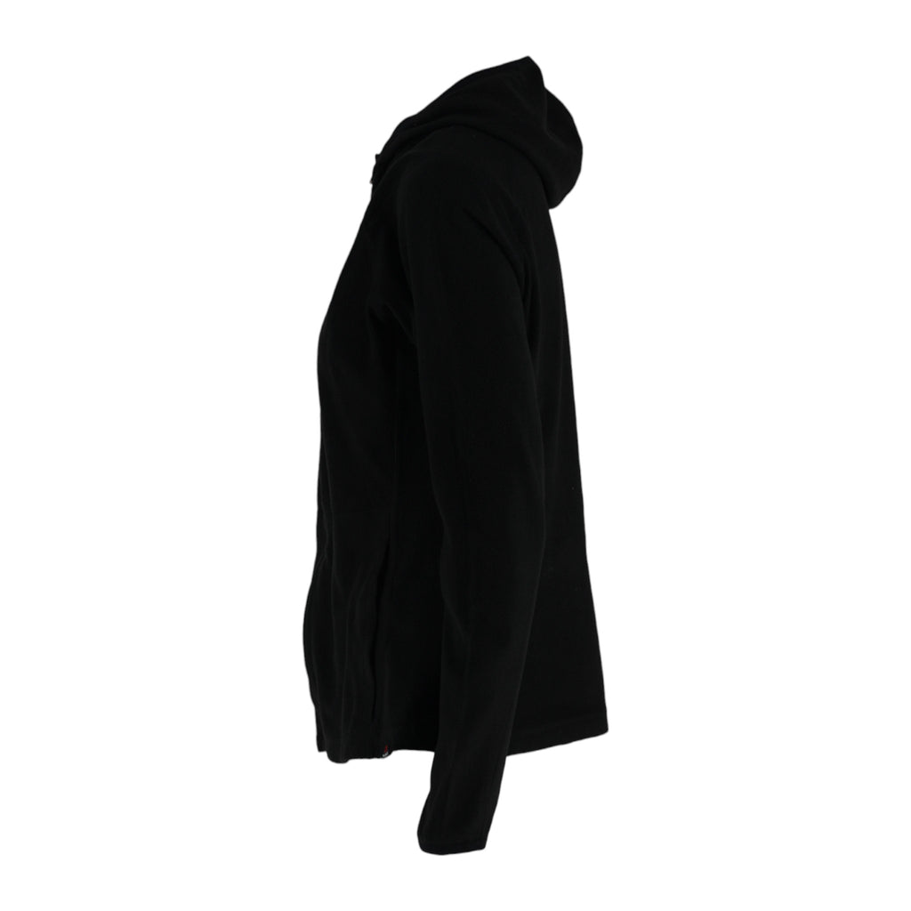 The North Face Polartec Fleece Women’s Large Black Full Zip Hooded Jacket