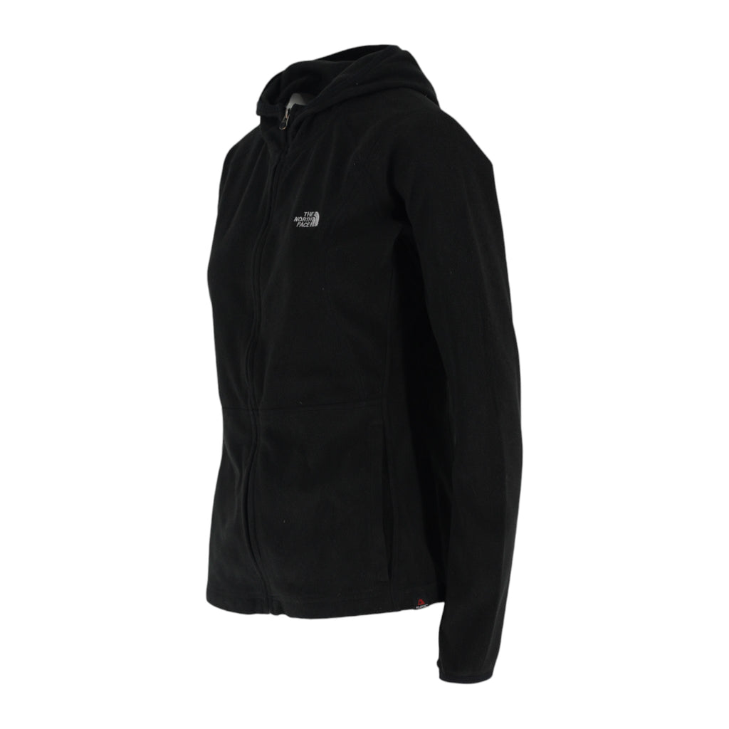 The North Face Polartec Fleece Women’s Large Black Full Zip Hooded Jacket