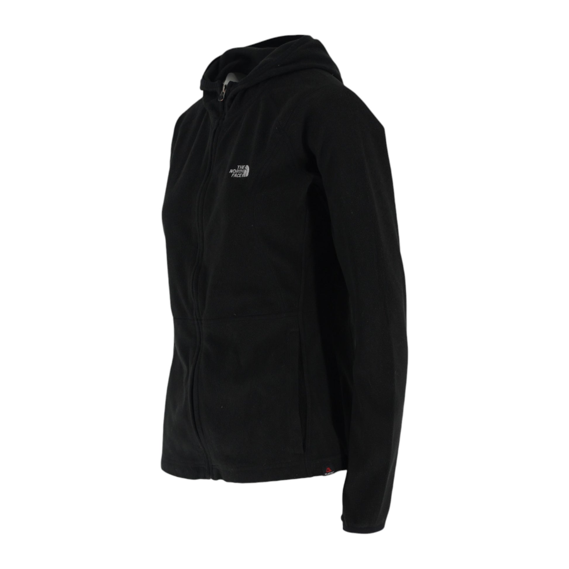 The North Face Polartec Fleece Women’s Large Black Full Zip Hooded Jacket