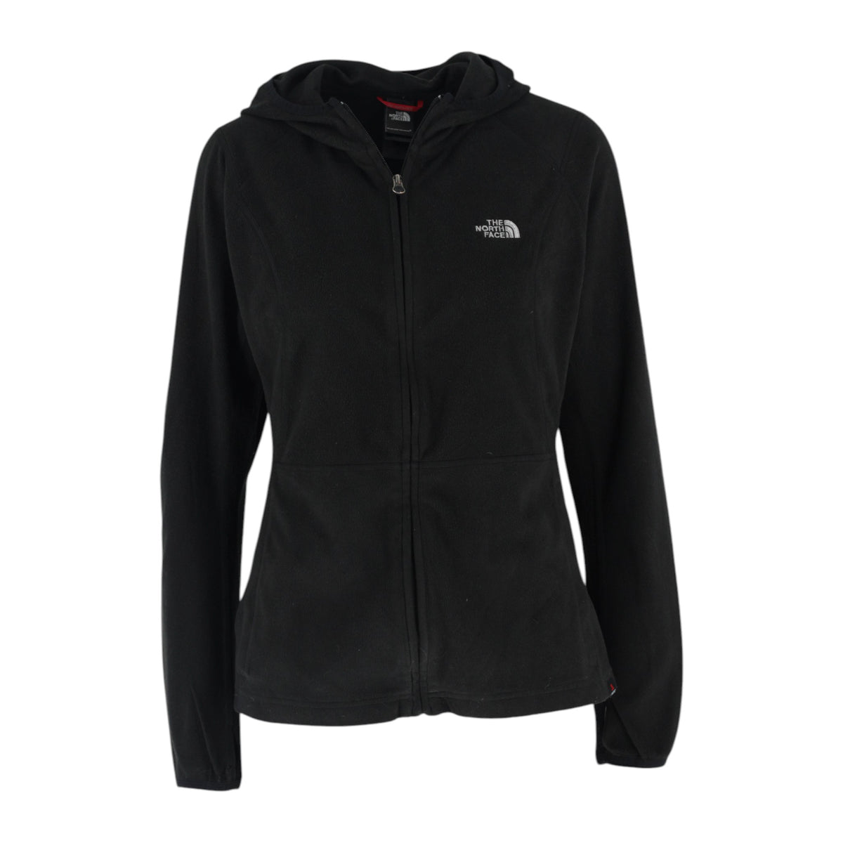 The North Face Polartec Fleece Women’s Large Black Full Zip Hooded Jacket