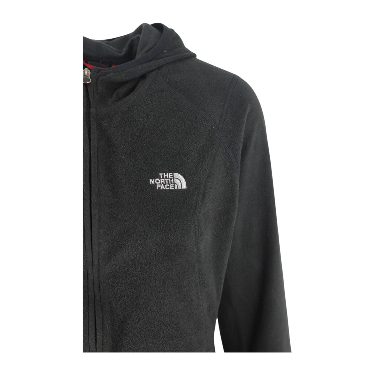 The North Face Polartec Fleece Women’s Large Black Full Zip Hooded Jacket