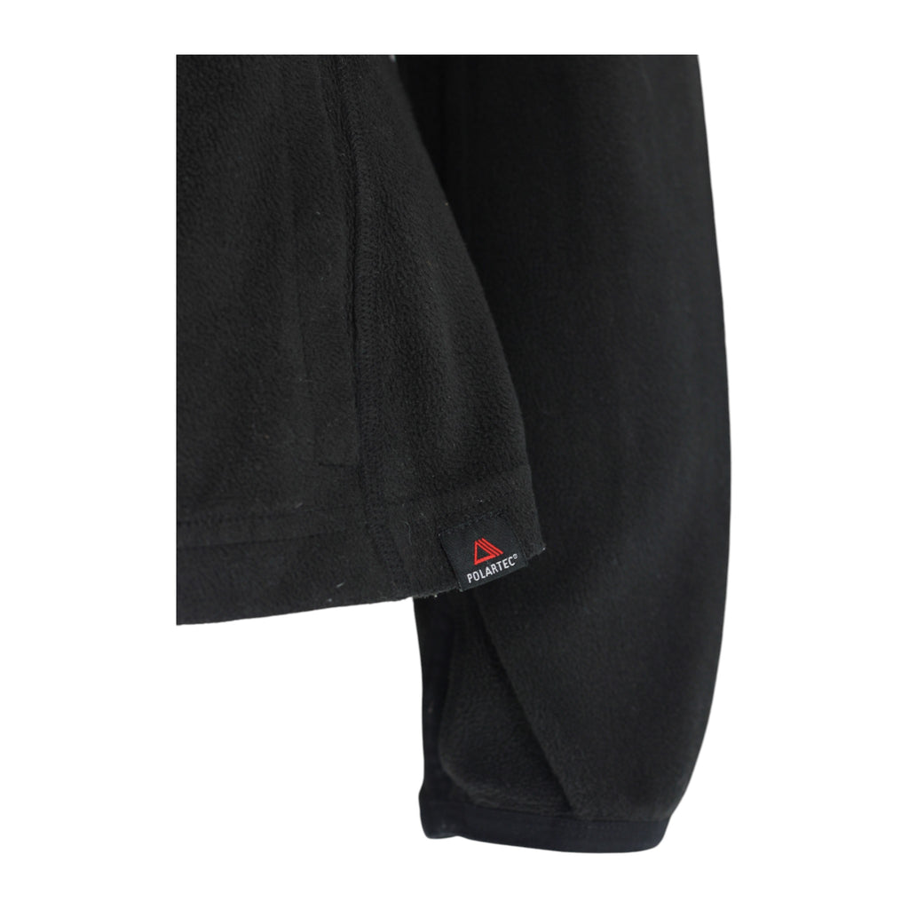 The North Face Polartec Fleece Women’s Large Black Full Zip Hooded Jacket