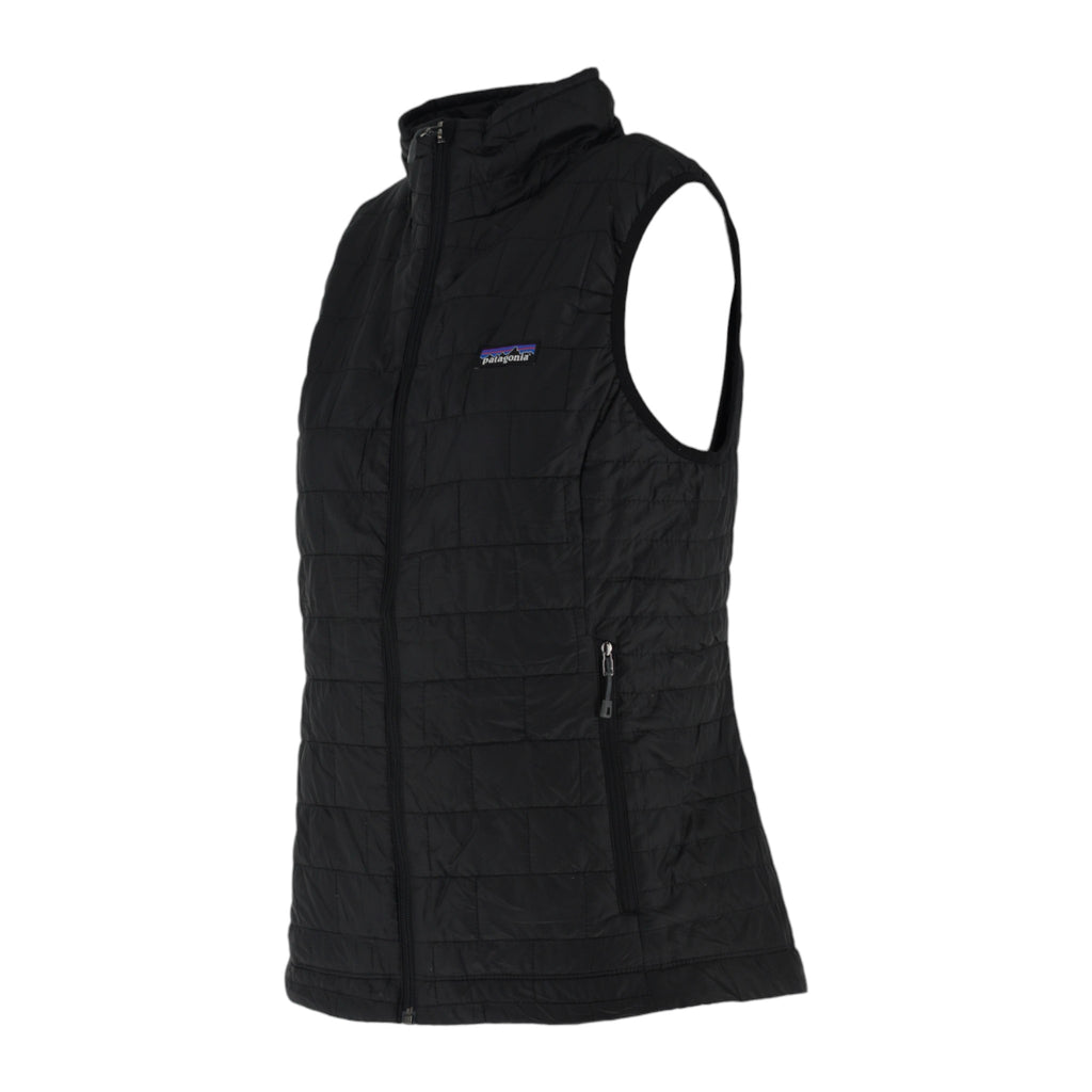 Patagonia Nano Puff Insulated Gilet Women's M Black PrimaLoft Bodywarmer