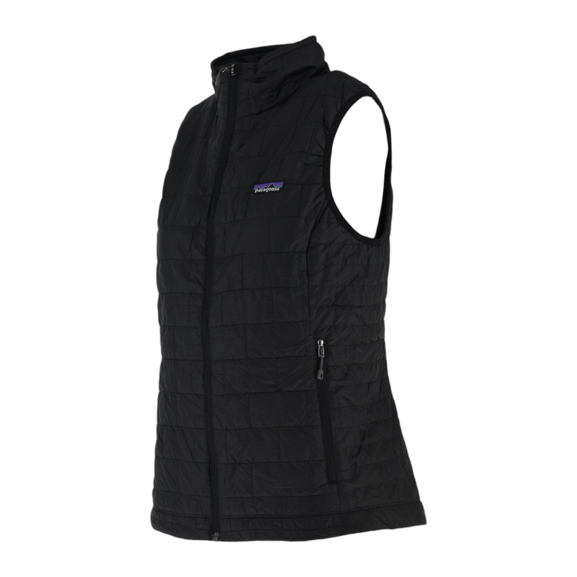 Patagonia Nano Puff Insulated Gilet Women's M Black PrimaLoft Bodywarmer