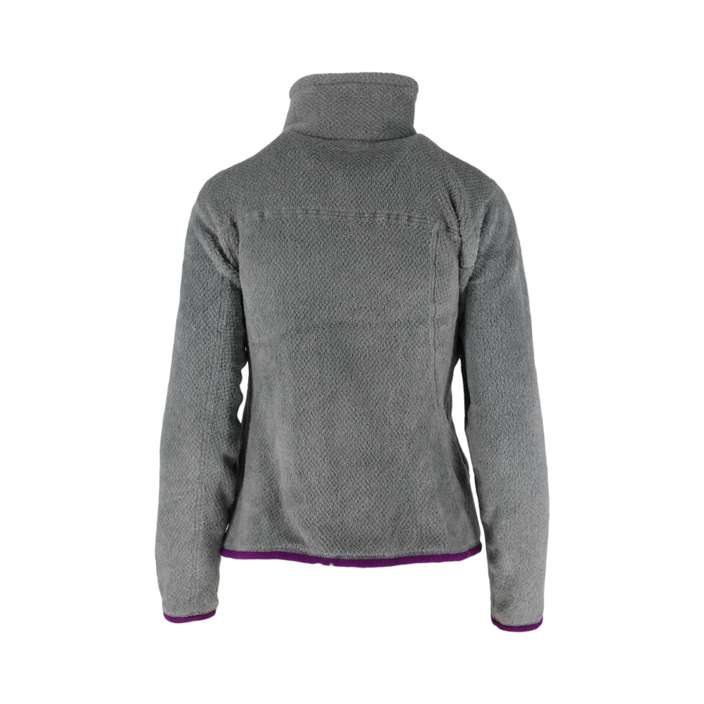 Patagonia Snap-T Pile Fleece Pullover Women's S Grey Teddy Fleece