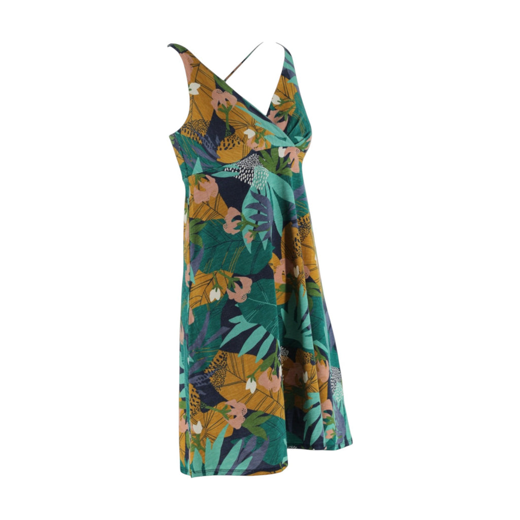 Patagonia Amber Dawn Dress Women's M Floral Organic Cotton Dress