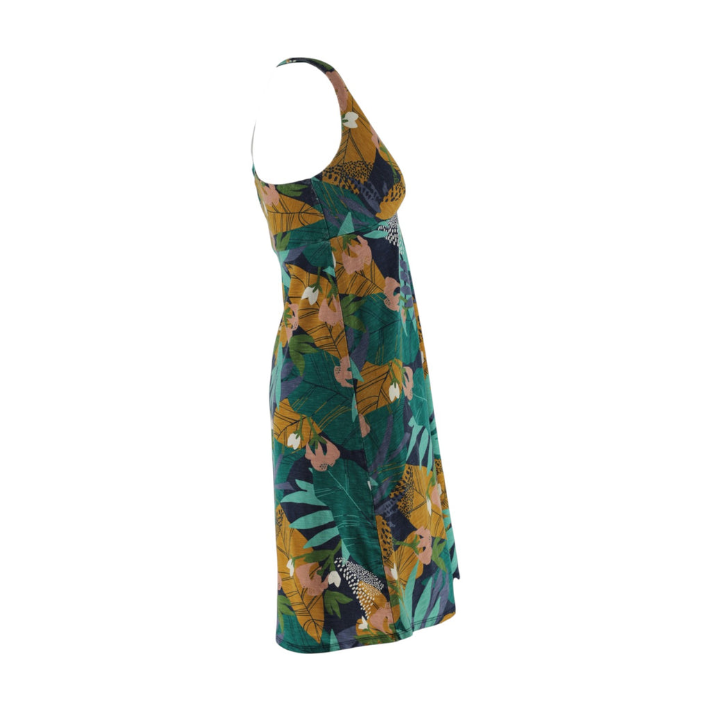Patagonia Amber Dawn Dress Women's M Floral Organic Cotton Dress