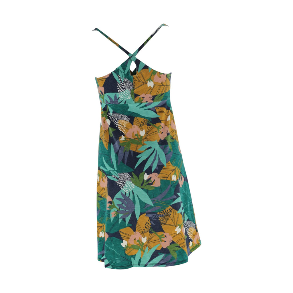 Patagonia Amber Dawn Dress Women's M Floral Organic Cotton Dress