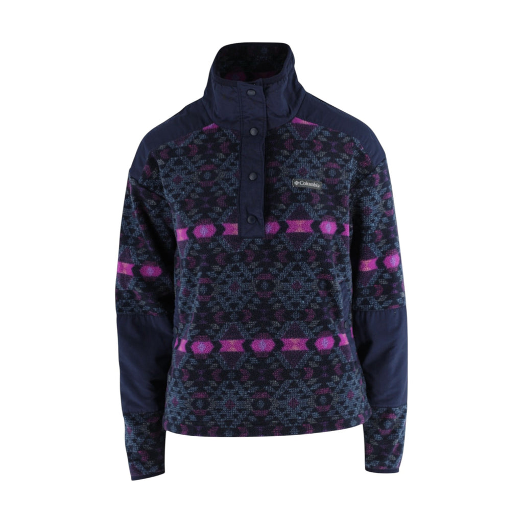 Women’s Snap T Aztec Print Fleece