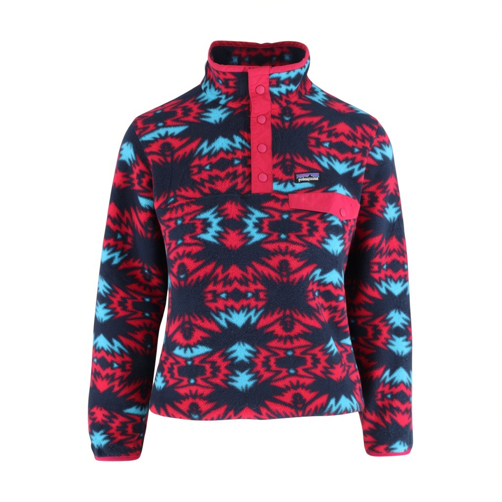 Kids Synchilla Pattern Snap T Fleece