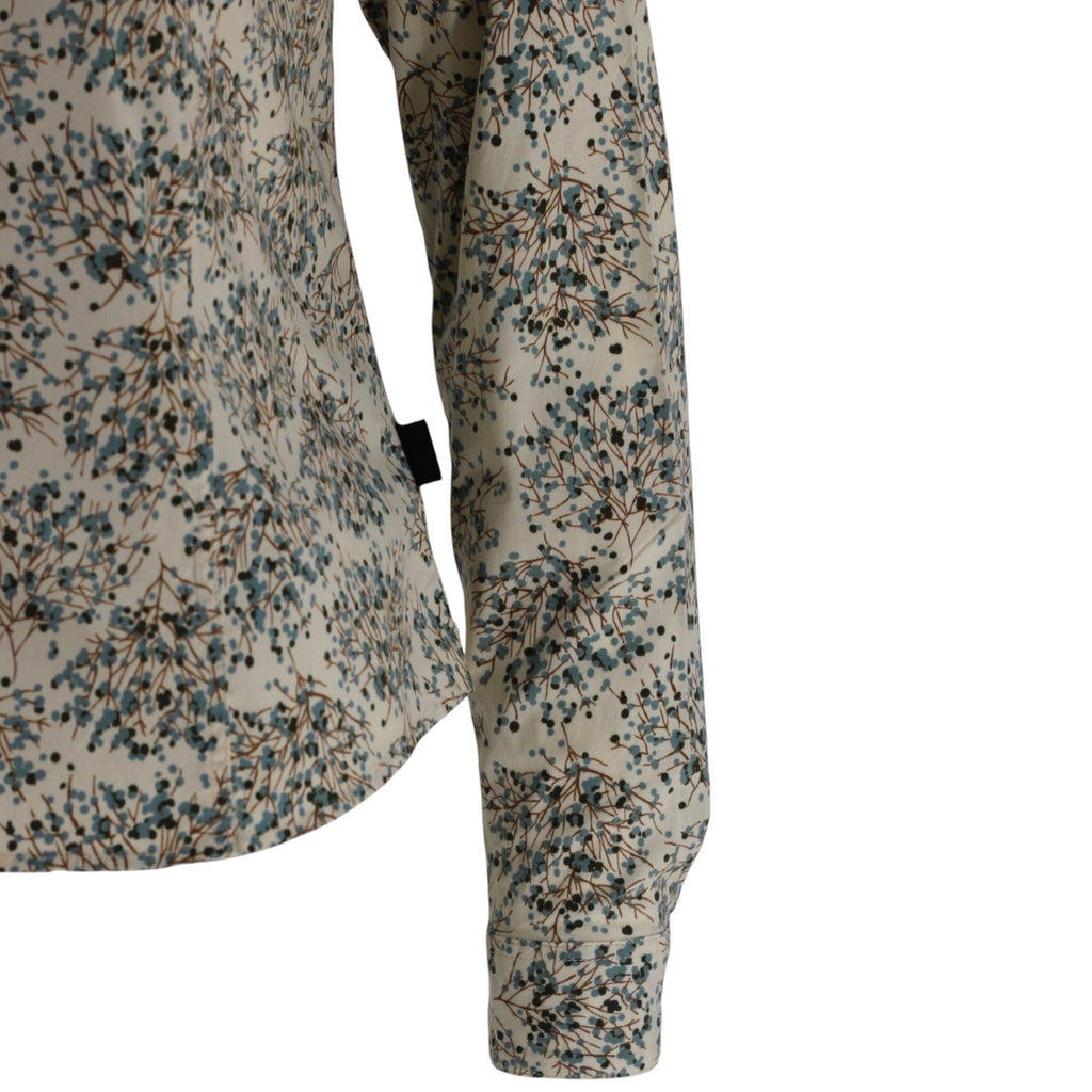 Women’s Patagonia Size 6 Long-Sleeved Organic Cotton Floral Shirt