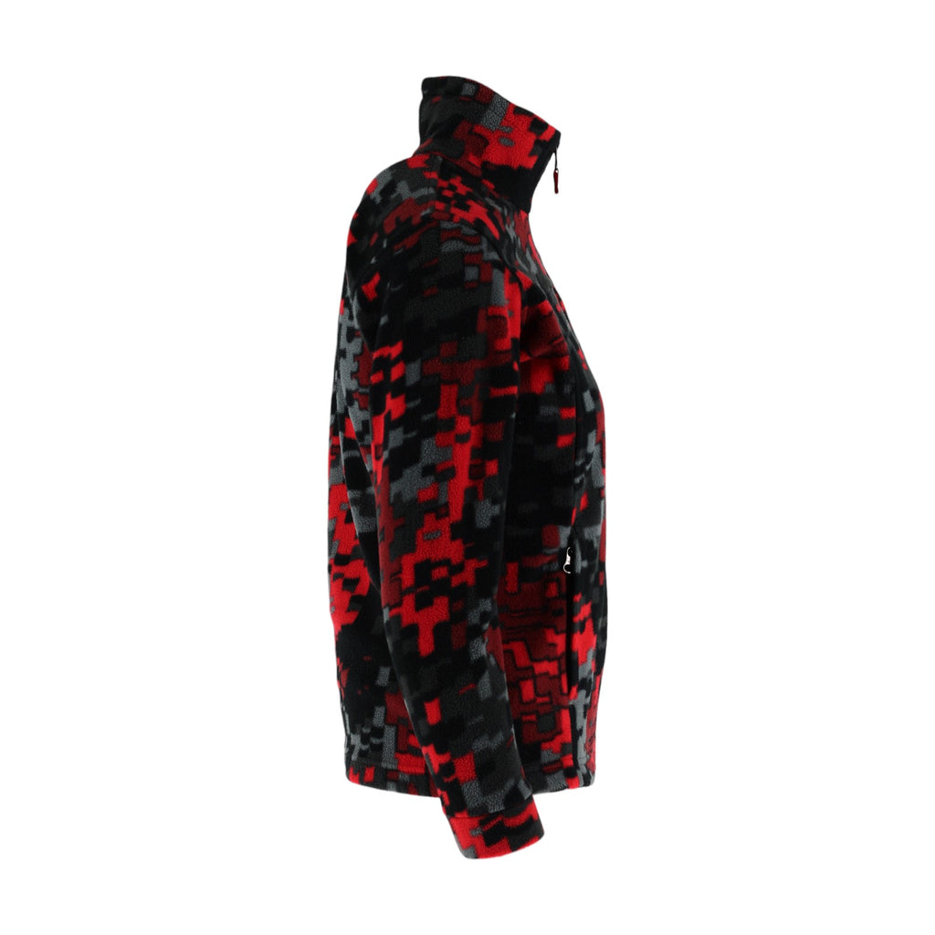 Boys Full Zip Print Fleece Jacket