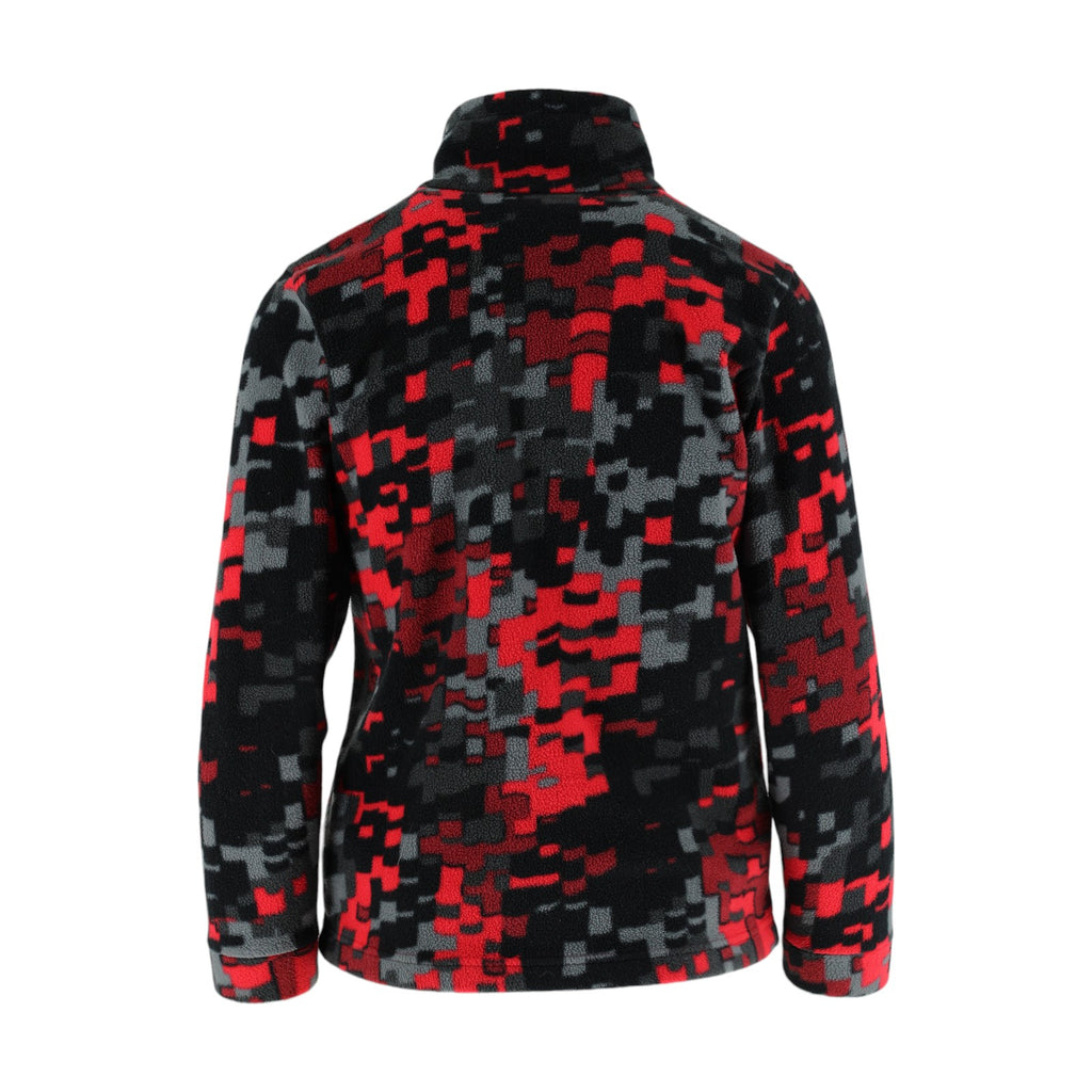 Boys Full Zip Print Fleece Jacket