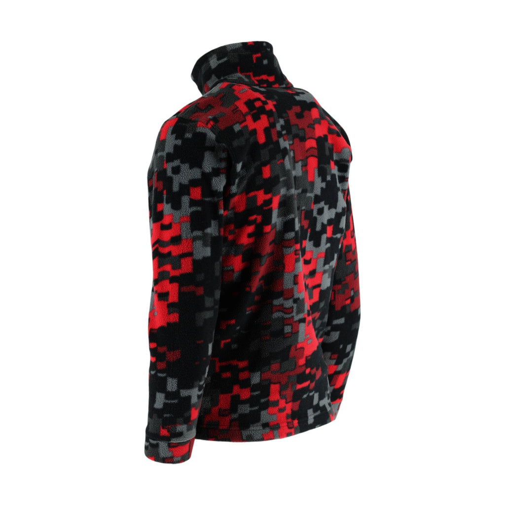 Boys Full Zip Print Fleece Jacket