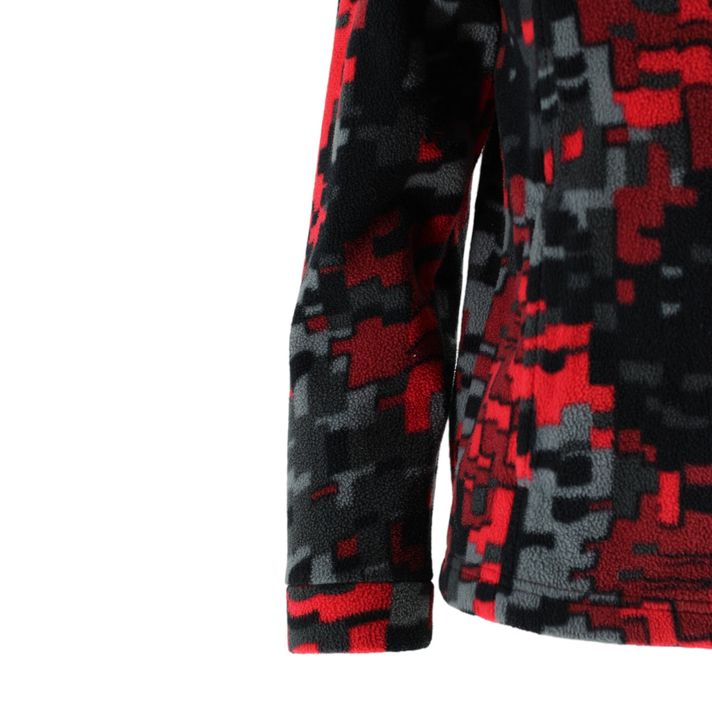 Boys Full Zip Print Fleece Jacket